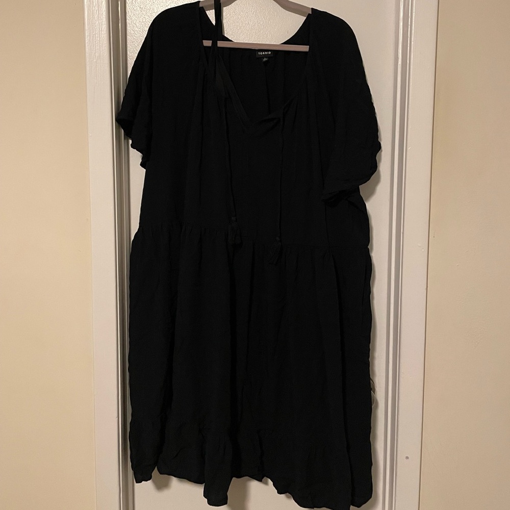 Torrid size 5 black dress